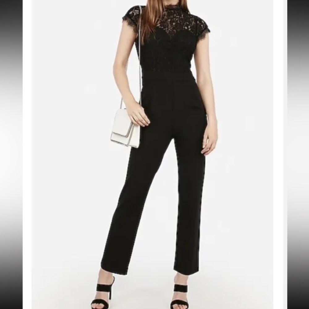 Express Lace Jumpsuit